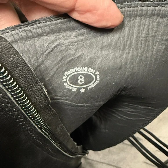 JOHN FLUVOG SLACKER VAGABOND LACE UP CORSET TOE MID CALF BOOTS SZ 8 LIKE NEW - Picture 5 of 16